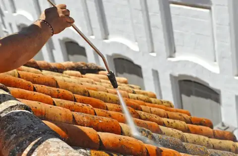 Nettoyage de toitures - Saint-Clair-sur-les-Monts